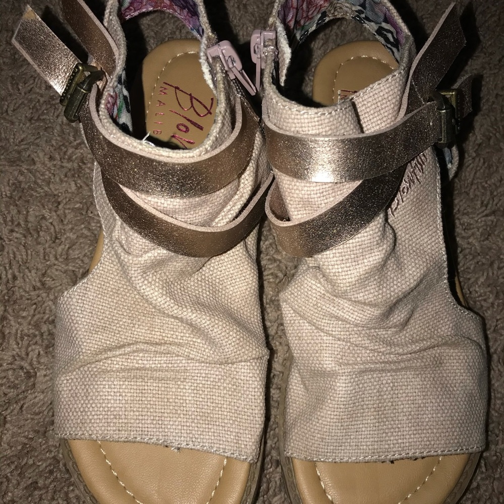 Girls blowfish sandals